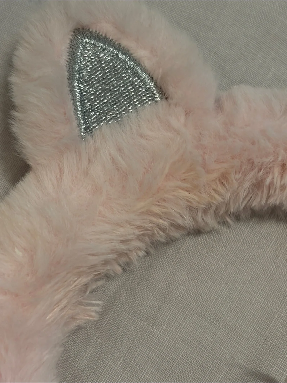 Carter’s Kid’s Pink Faux Fur Cat Ear Earmuffs 4-14 kitty costume